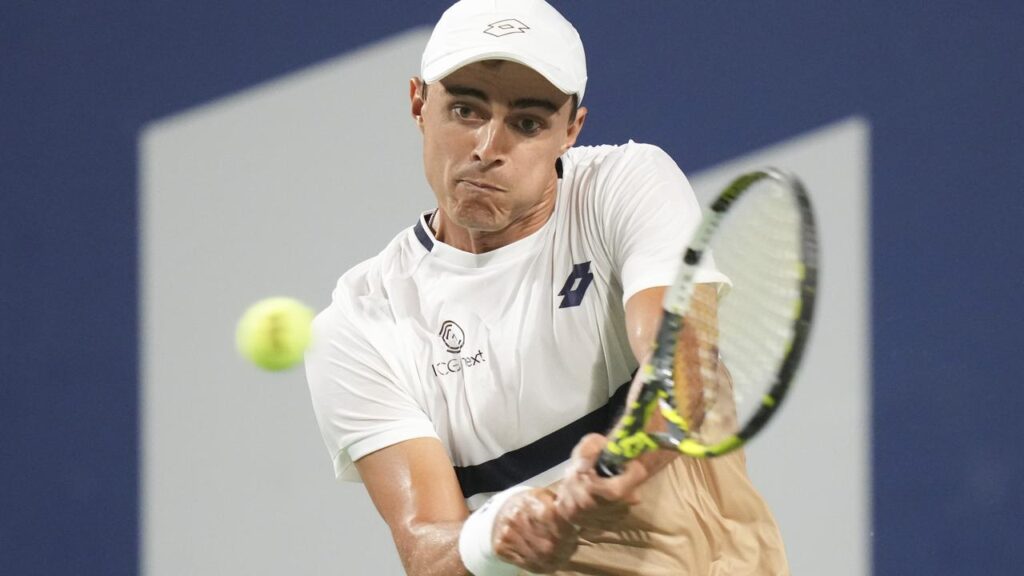 Adam Walton has recorded the biggest win of his career, on one of tennis’ biggest stages.
