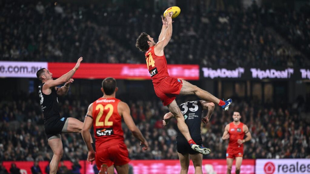 Ben King is soaring just like his Gold Coast team as they eye a maiden AFL finals spot.