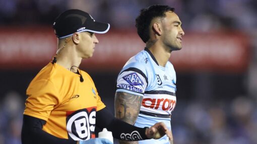 NRL SHARKS ROOSTERS