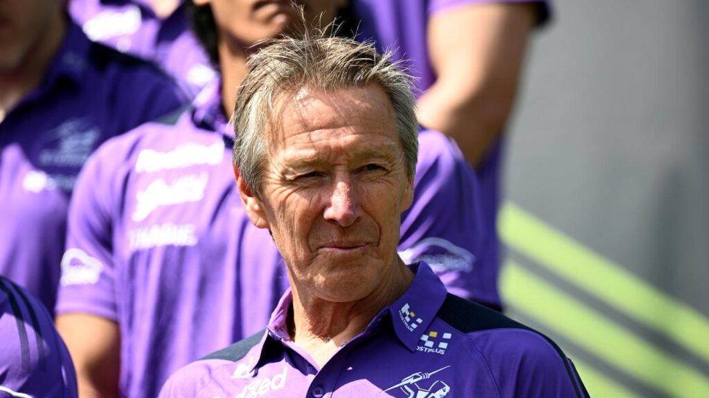 Milestone Man: Craig Bellamy will be in charge of the Melbourne Storm for a remarkable 600th time.
