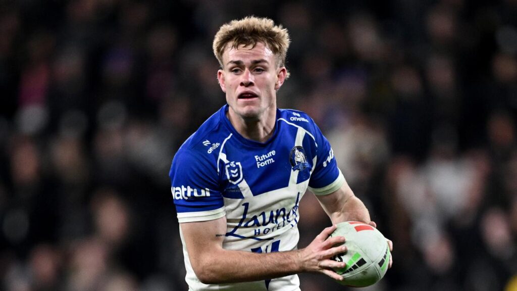 Lachlan Galvin will be the centre of attention when Canterbury play Wests Tigers on Sunday.
