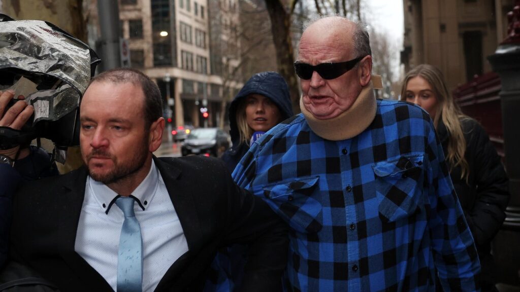 Accused cold case killer Steven Johnson (right) has been released on bail.

