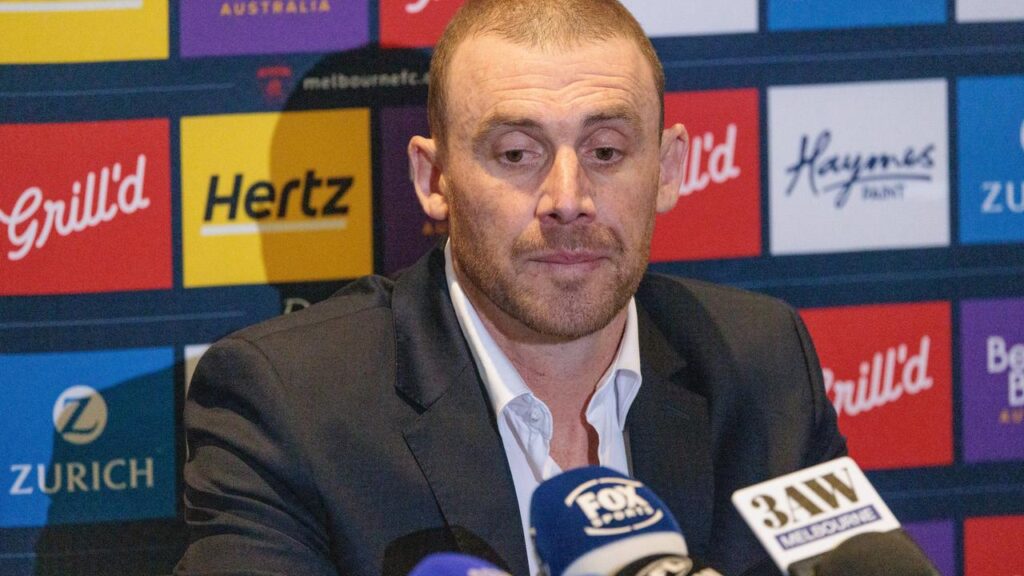Sacked coach Simon Goodwin says the Demons’ lack of a real home is a problem the club should solve.

