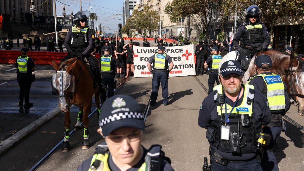 Police will be out in force for anti-immigration rallies across the country.