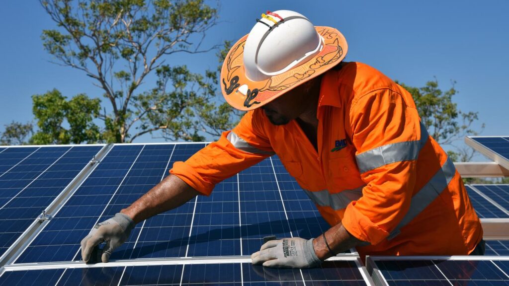 Renewable energy such as solar and battery storage can transform life in Indigenous communities.
