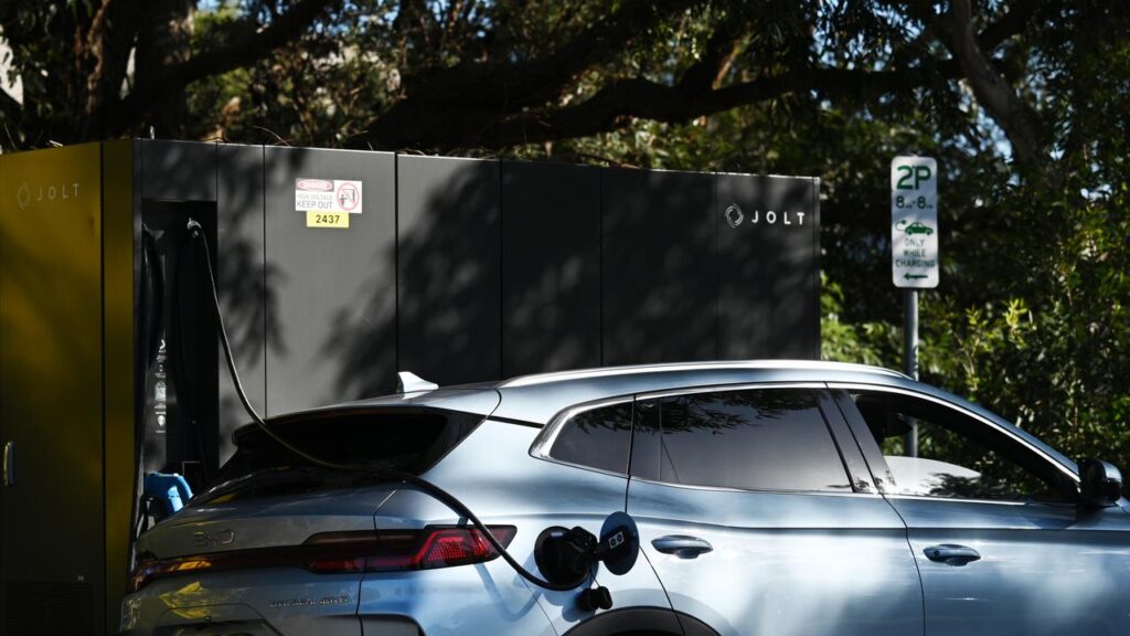 EV drivers could be slugged with a tax to ensure they contribute to road maintenance funding.