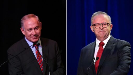 BENJAMIN NETANYAHU ANTHONY ALBANESE
