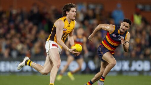 AFL CROWS HAWKS