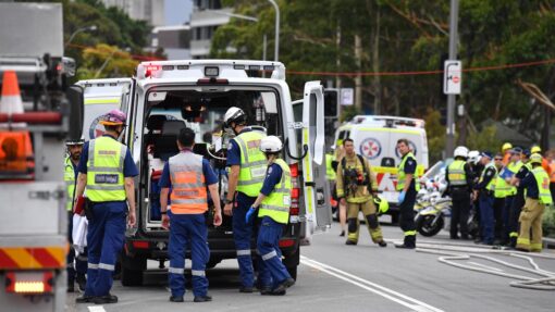 GREEN SQUARE TRUCK CRASH