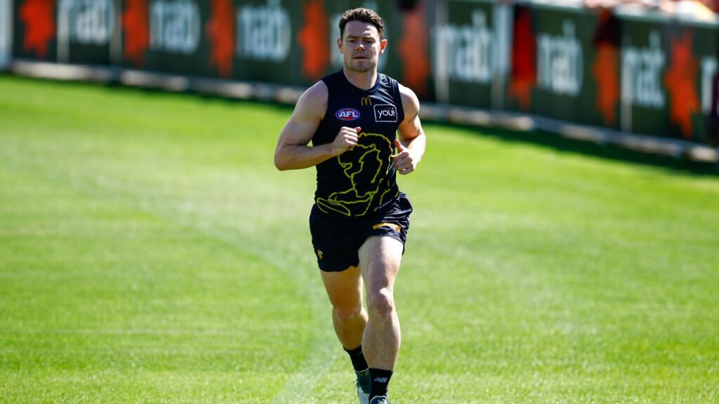 Lachie Neale will have to train the hardest of all the Lions to prove his fitness for Saturday.
