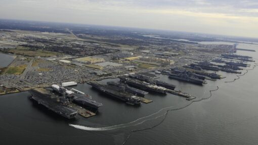 APTOPIX Carriers in Port