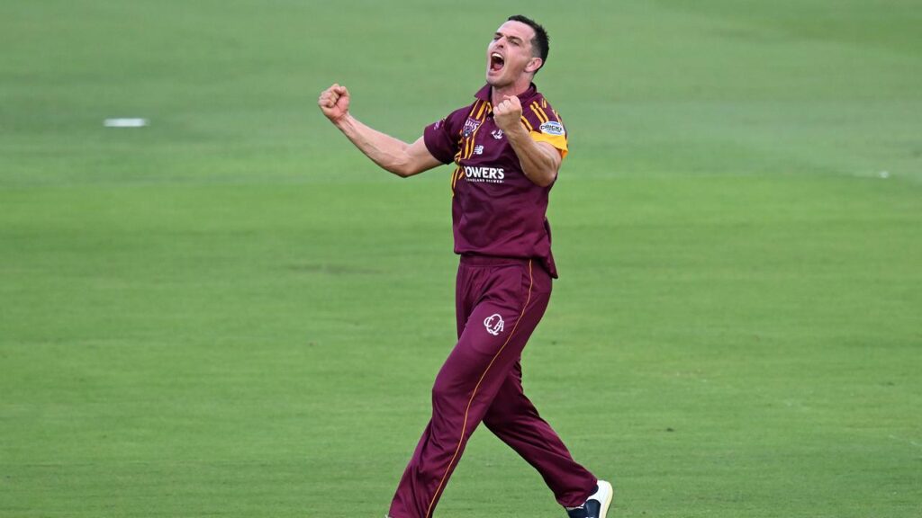 Allrounder Jack Wildermuth contributed with the bat as Queensland beat Western Australia.
