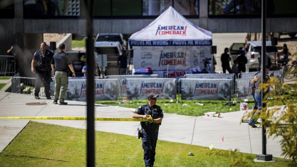 Investigators have recovered a weapon used to kill conservative activist Charlie Kirk, the FBI says.
