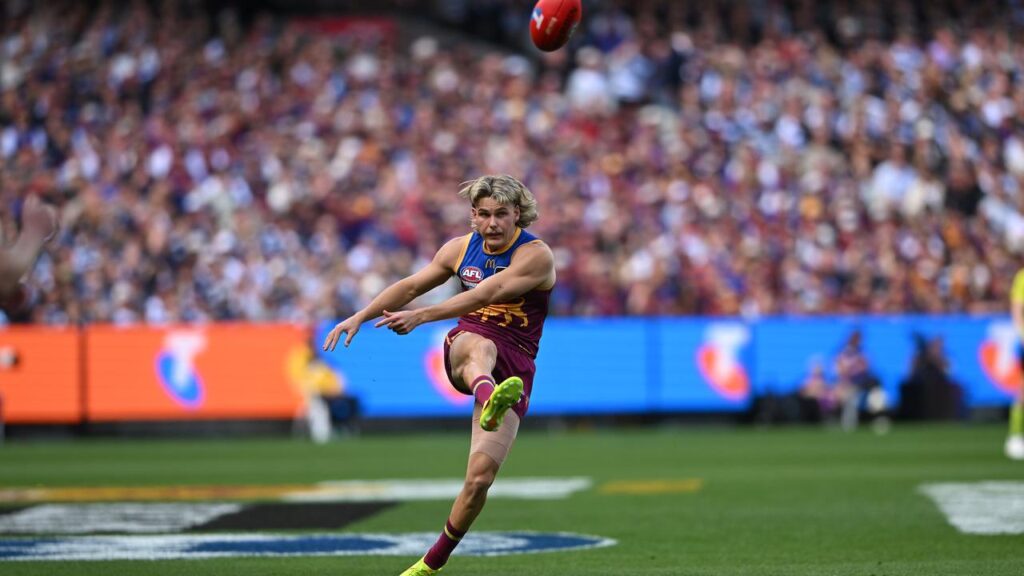 Brisbane’s Will Ashcroft has won the Gary Ayres Award for best player in the AFL finals.
