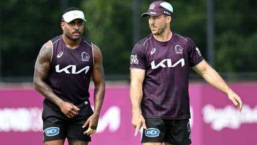 NRL BRONCOS TRAINING