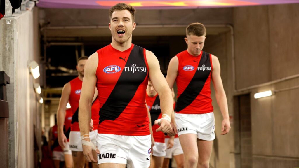 The Bombers have made it clear they want Zach Merrett to keep leading the club by example. 
