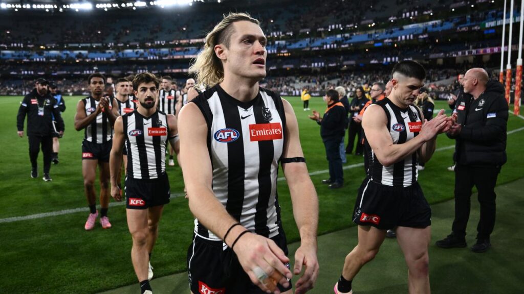 Magpies skipper Darcy Moore is optimistic about 2026 despite their preliminary final loss.

