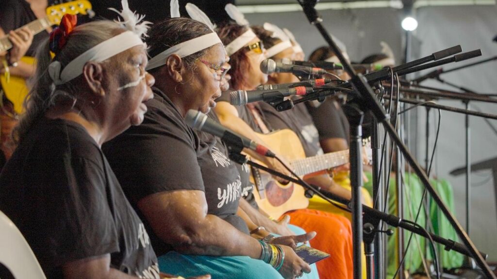 Songwomen from Borroloola, NT, are taking their performance to the Sydney Opera House.
