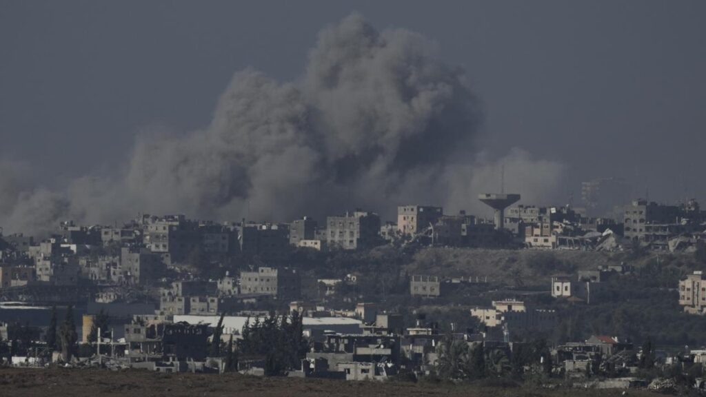 The Israeli army continued its ongoing offensive in Gaza with a series of deadly air strikes.