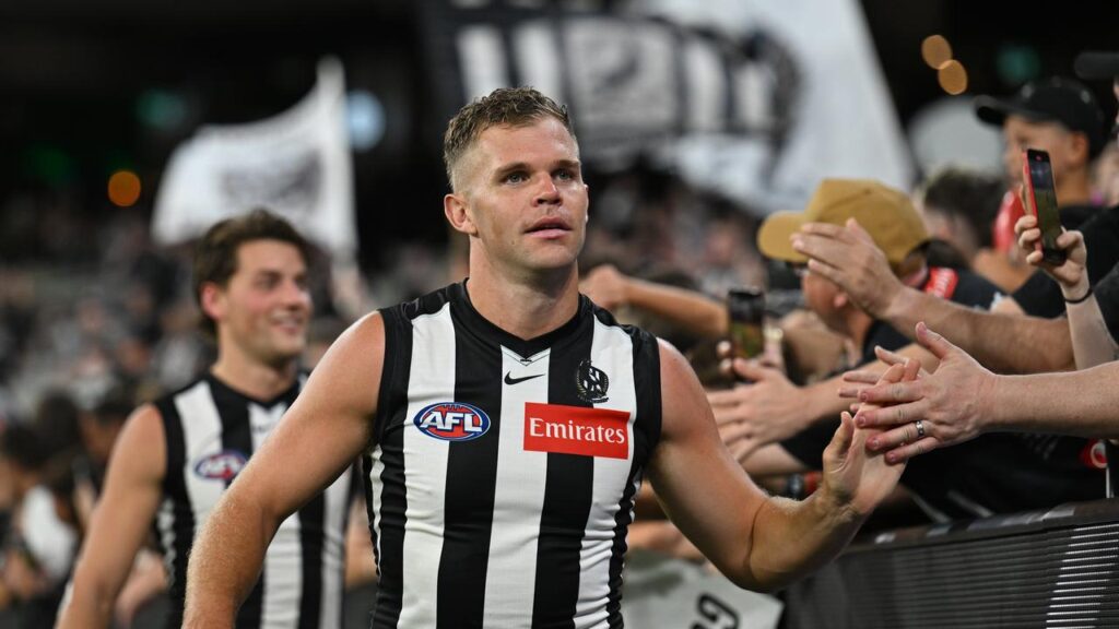 Dan Houston is set to play in a preliminary final in his first season at Collingwood.
