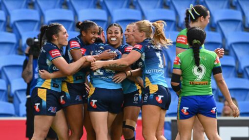 NRLW TITANS RAIDERS