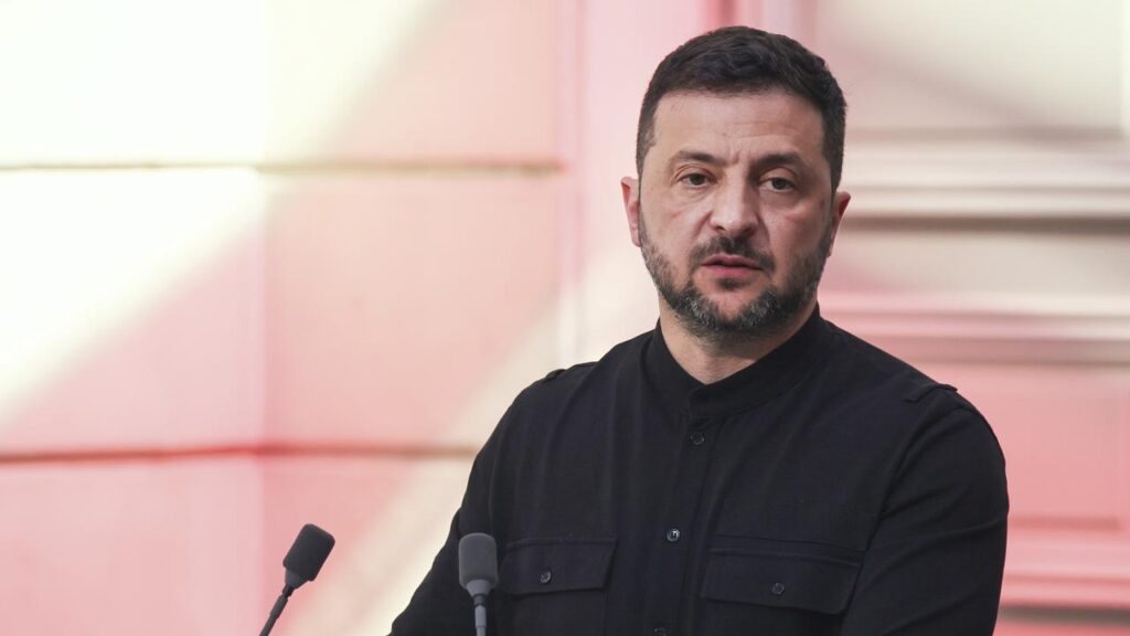 Ukrainian President Volodymyr Zelenskiy says a project will undertake weapons production in Denmark.