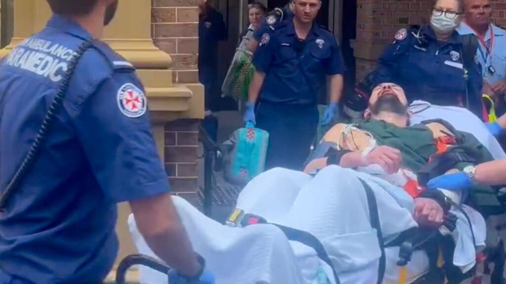 Paul Jason Sultana stabbed his left arm after hearing a judge find him guilty of murder.
