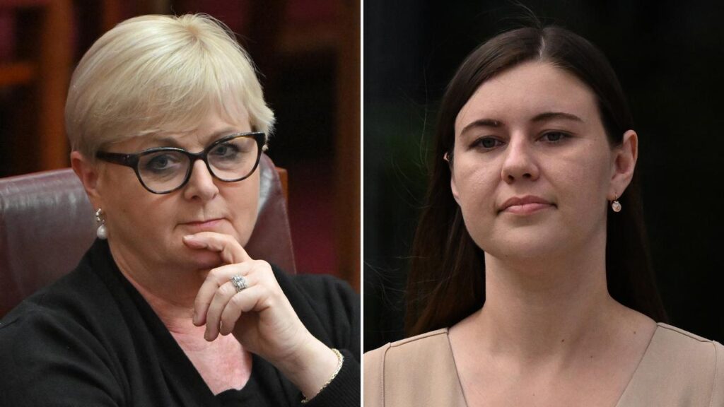 A court found social media posts by Brittany Higgins defamed her former boss Linda Reynolds.
