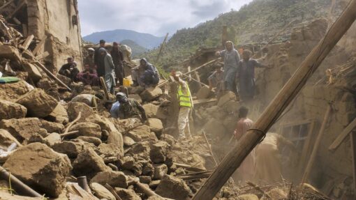 APTOPIX Afghanistan Earthquake