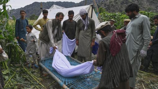 APTOPIX Afghanistan Earthquake