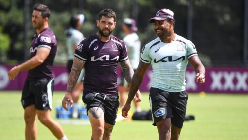NRL BRONCOS TRAINING