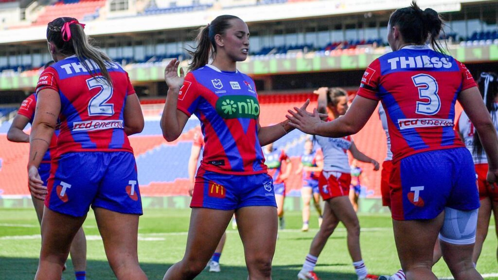 The Knights’ win over the Dragons secured third spot ahead of the NRLW finals. 
