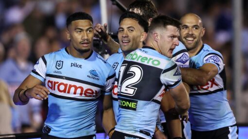 NRL SHARKS ROOSTERS