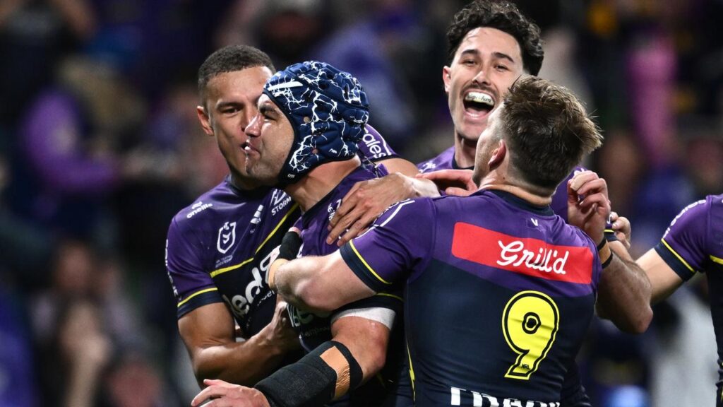 Jahrome Hughes has made a successful return from injury, helping Melbourne reach the NRL decider.
