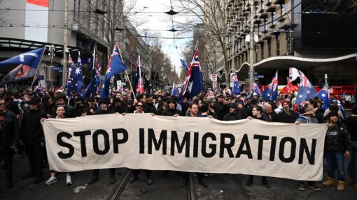 ANTI IMMIGRATION PROTEST