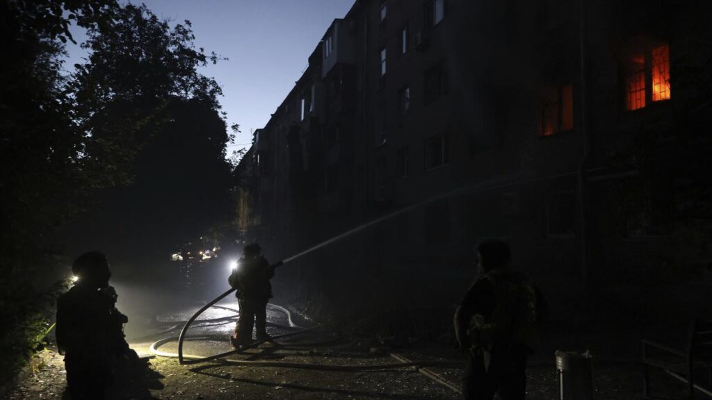 Russia is engaged in a new troop buildup on the frontline and still launching strikes on Ukraine.