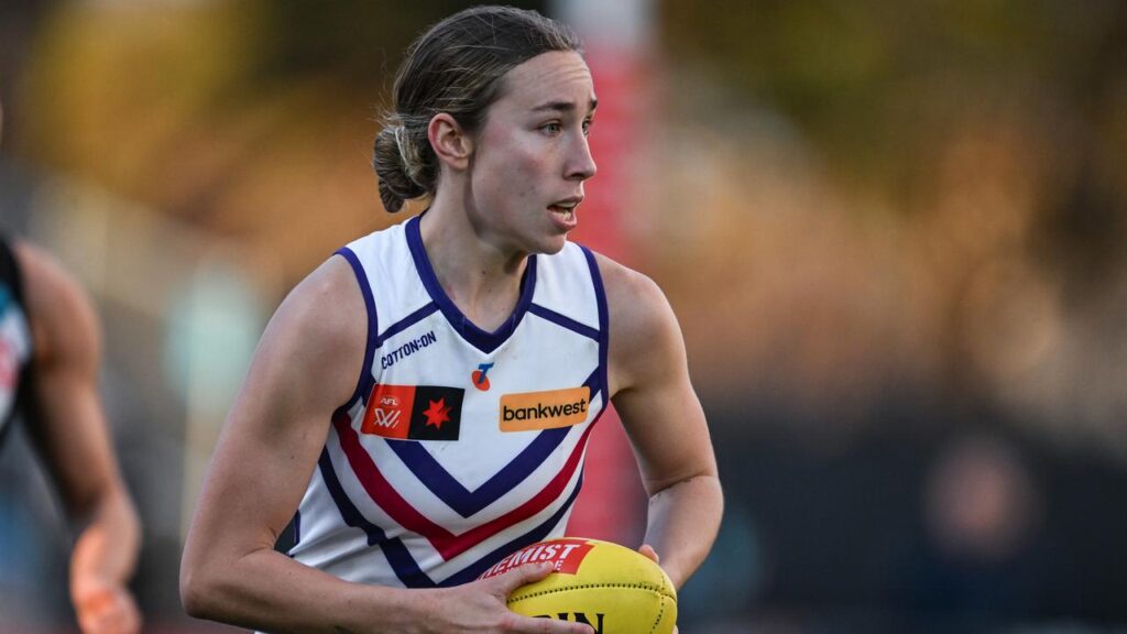 In a tackling masterclass, Kiara Bowers has picked up 21 in Fremantle’s easy AFLW win over Essendon.
