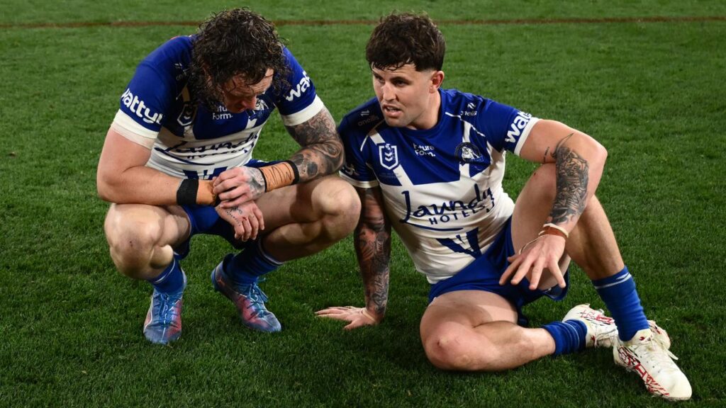Toby Sexton (R) is taking his Dogs recall with both hands and aims to steer them past the Panthers.