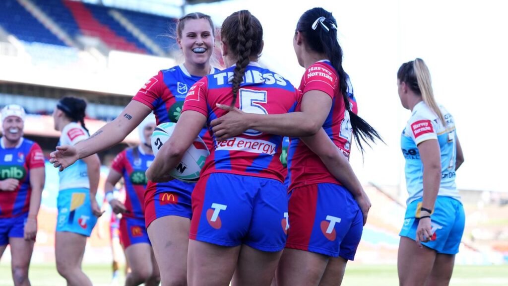 Newcastle have booked a preliminary final with a 14-point win over Gold Coast.
