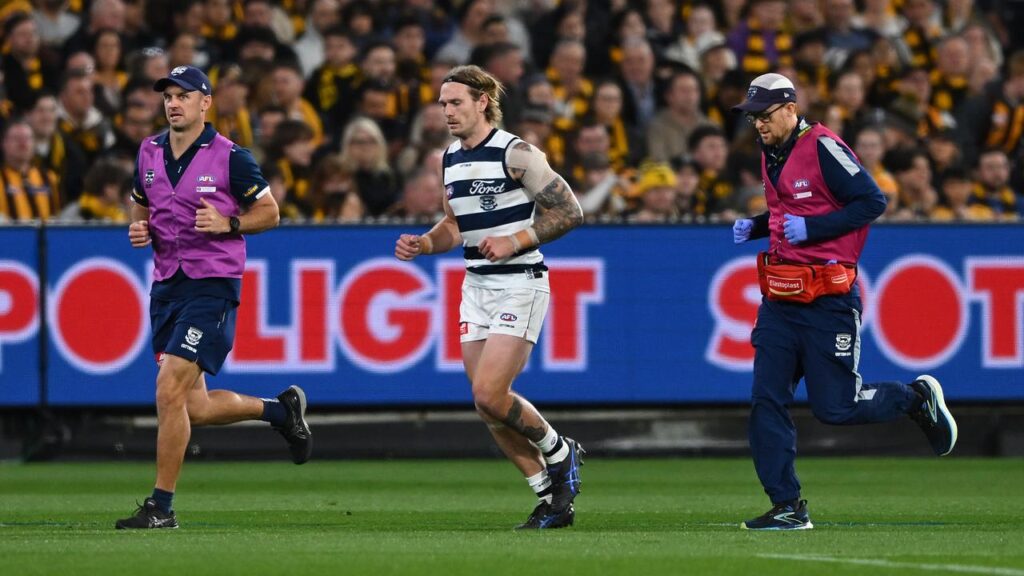 Tom Stewart’s concussion has raised heat on the AFL to institute a pre-grand final week off.
