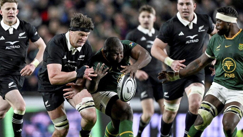 Another ferocious All Blacks v Springboks Test will clash with the Warriors’ NRL elimination final.
