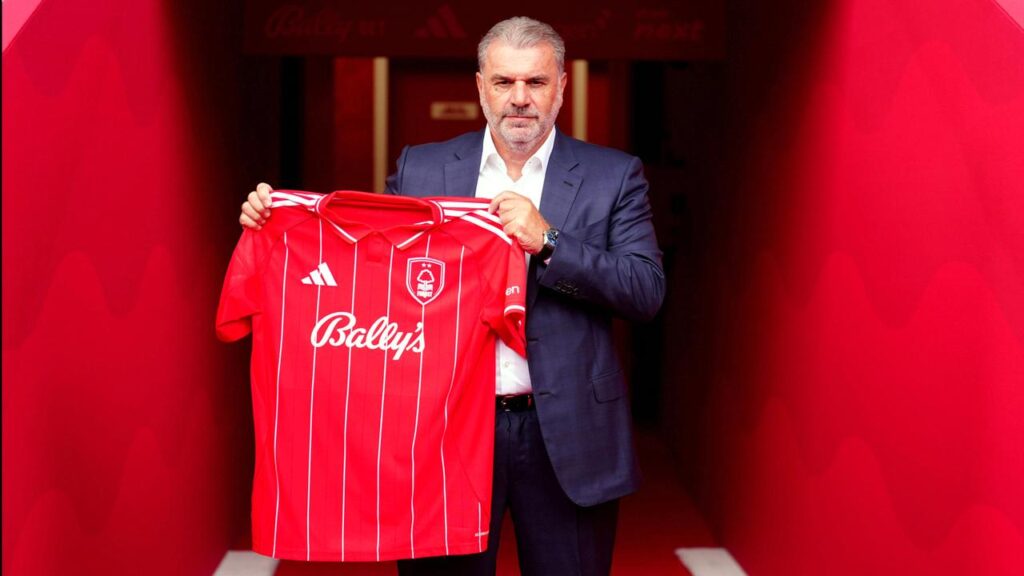 Nottingham Forest introduce their new Australian boss Ange Postecoglou at the City Ground.
