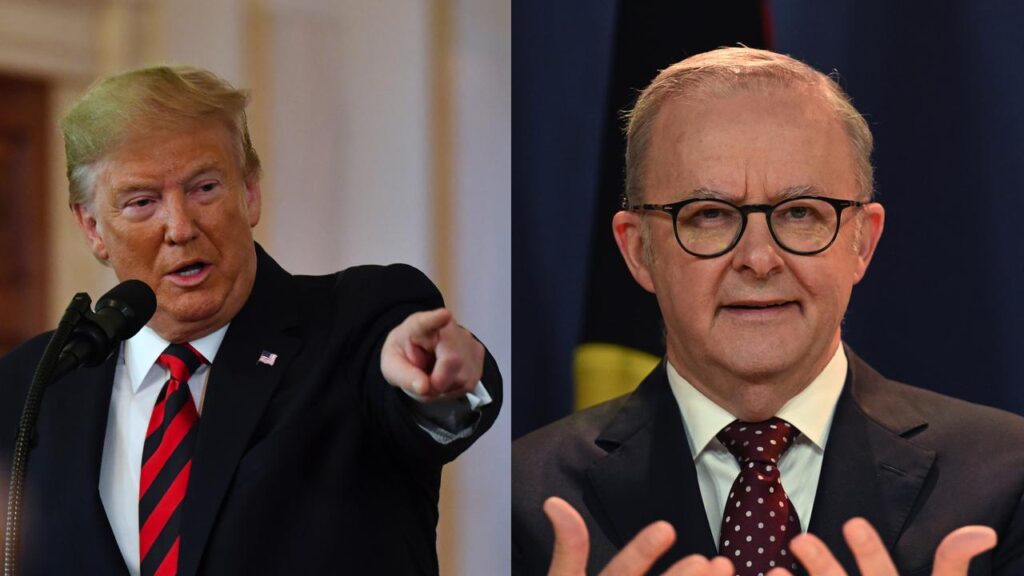 A call with US President Donald Trump was “constructive,” Prime Minister Anthony Albanese says.
