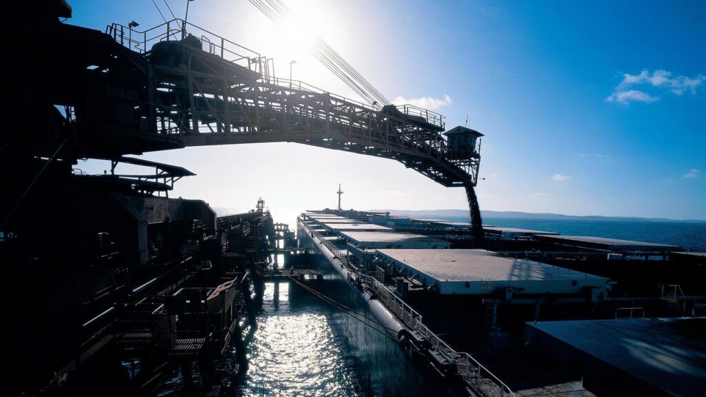 China buys about 75 per cent of global seaborne iron ore.
