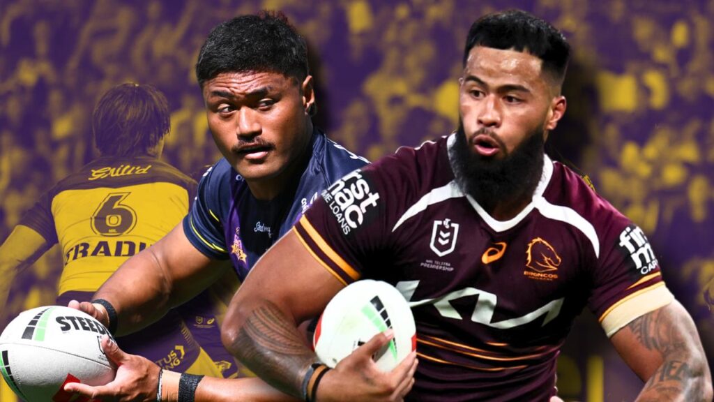 Stefano Utoikamanu has set the scene for an explosive meeting with Payne Haas and the Broncos.
