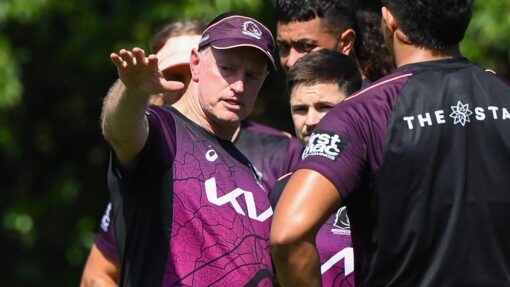 NRL BRONCOS TRAINING