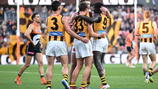 AFL GIANTS HAWKS