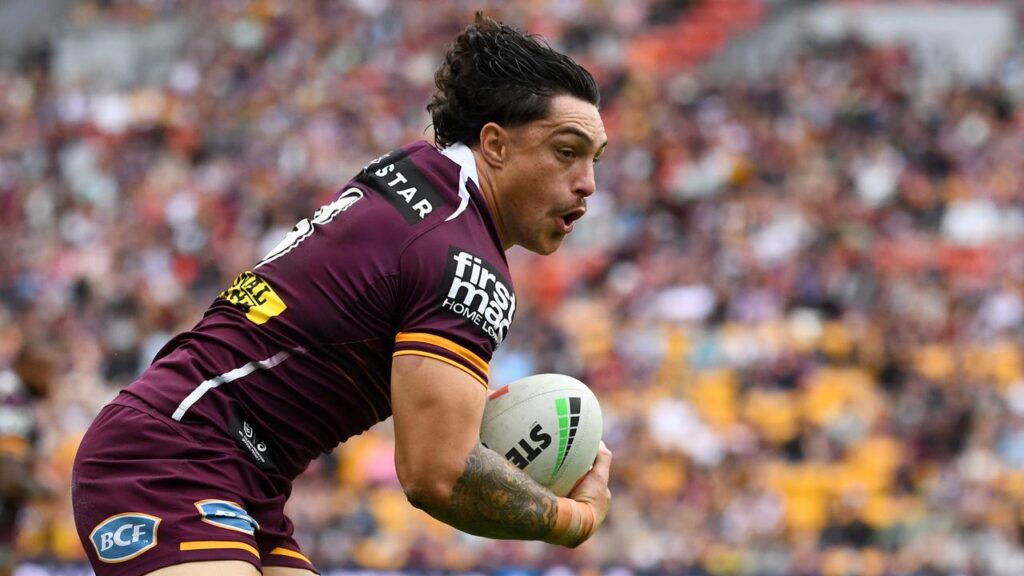 Brisbane powerhouse Kotoni Staggs is not daunted by Penrith and ready to attack their weak spot.
