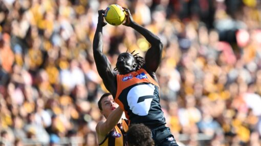 AFL GIANTS HAWKS