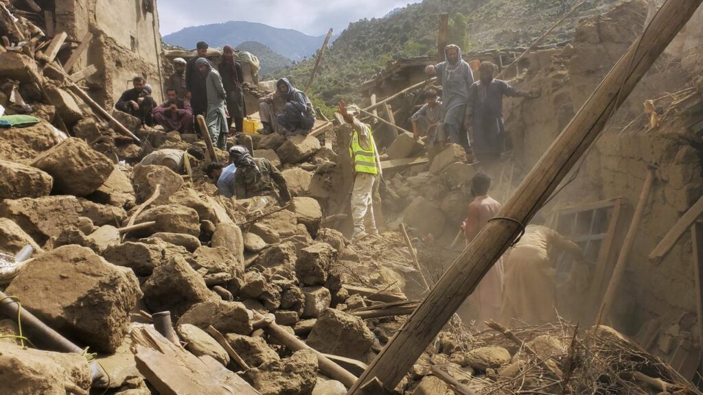 The search continues in the rubble for survivors of a powerful earthquake in eastern Afghanistan.